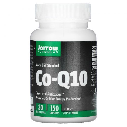 Jarrow Formulas, Со-Q10, 30 мг, 150 капсул