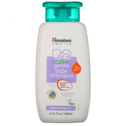 Himalaya Herbal Healthcare, Нежный Детский Шампунь, Гибискус и Нут, 6,76 жидких унций (200 мл)