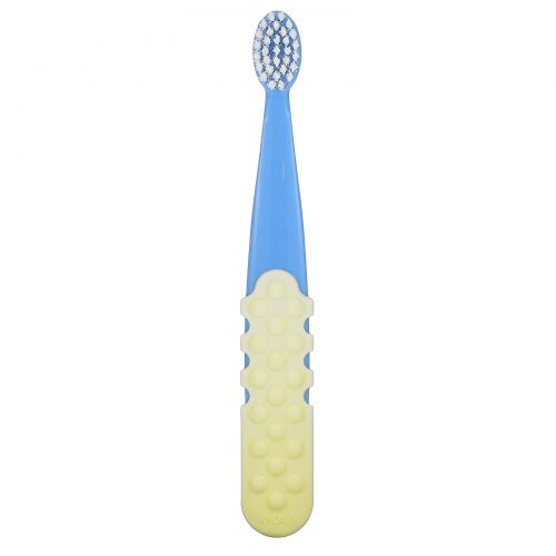 RADIUS, Totz Plus Brush, 3 Years +, Extra Soft, Blue Yellow, 1 Toothbrush