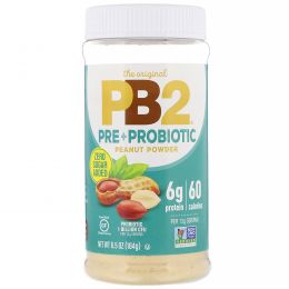 PB2 Foods, The Original PB2, арахисовый порошок с пре- и пробиотиками, 184 г (6,5 унции)