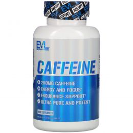 EVLution Nutrition, Caffeine, 200 mg, 100 Tablets