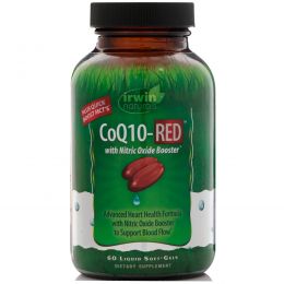 Irwin Naturals, CoQ10-Red, 60 Liquid Soft-Gels