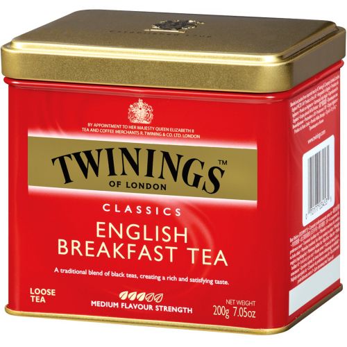 Twinings, Классический листовой чай, English Breakfast, 7,05 унций (200 г)