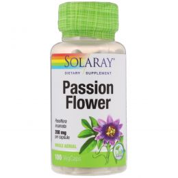 Solaray, Passion Flower, 350 mg, 100 Veggie Caps