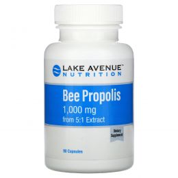 Lake Avenue Nutrition, Bee Propolis, 5:1 Extract, 1,000 mg, 90 Veggie Capsules