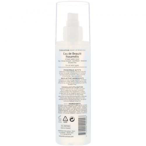 Embryolisse, 4 Flower Waters Toner, 6.76 fl oz (200 ml)