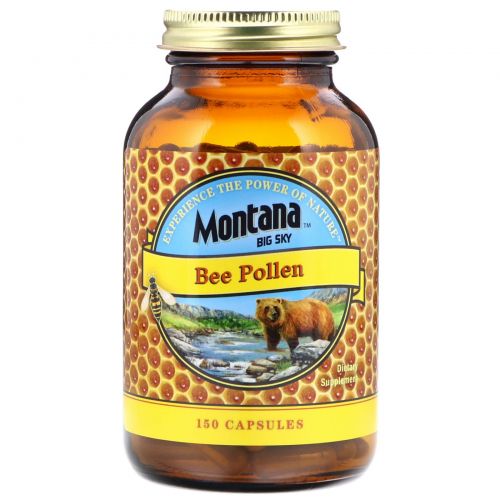 Montana Big Sky     , Bee Pollen, 150 Capsules