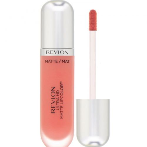 Revlon, Матовый блеск для губ Ultra HD Matte, оттенок «Флирт», 5,9 мл