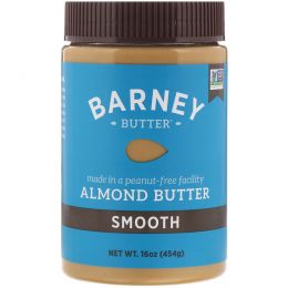 Barney Butter, Миндальное масло, однородное, 16 унций (454 г)