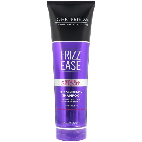 John Frieda, Шампунь для стойкого выпрямления Frizz Ease, Beyond Smooth, Frizz-Immunity, 250 мл