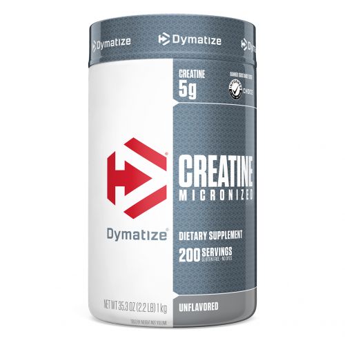 Dymatize Nutrition, Микронизированный креатин, без ароматизаторов, 2,2 фунта (1 кг)