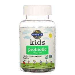 Garden of Life, Kids Probiotic, 3 Billion CFU, Cherry, 30 Vegetarian Gummies