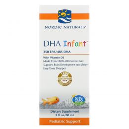 Nordic Naturals, DHA Infant, with Vitamin D3, 2 fl oz (60 ml)