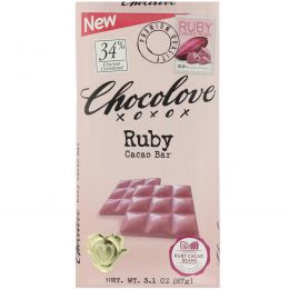 Chocolove, Рубиновый шоколад, 87 г (3,1 унции)