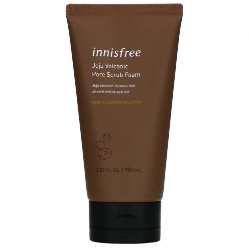 Innisfree, Jeju Volcanic Pore Scrub Foam,  5.07 fl oz (150 ml)