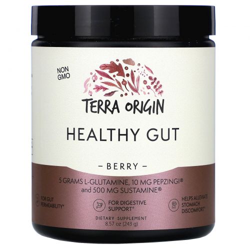Terra Origin, Healthy Gut, Berry, 8.57 oz (243 g)