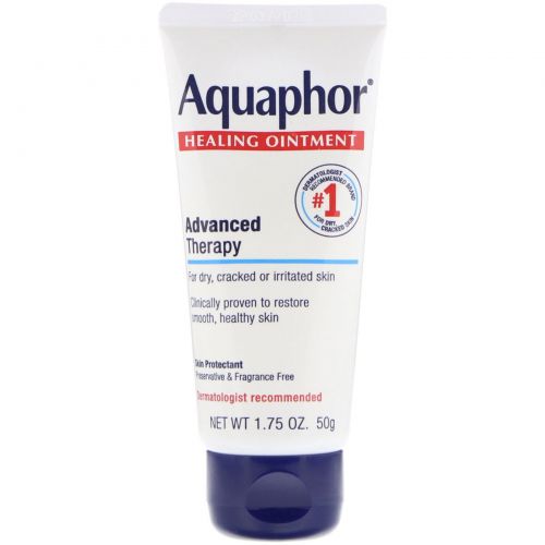 Aquaphor, Заживляющая мазь, защита для кожи, 50 г