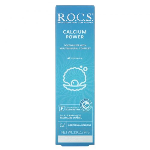 R.O.C.S. , Calcium Power Toothpaste, 3.3 oz (94 g)