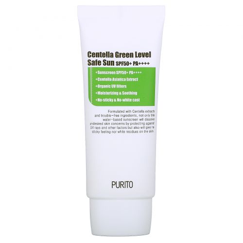 Purito, Centella Green Level Safe Sun, SPF 50+/PA++++, 2 fl oz (60 ml)