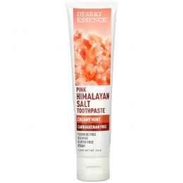 Desert Essence, Pink Himalayan Salt Toothpaste, Creamy Mint, 6.25 oz (176 g)