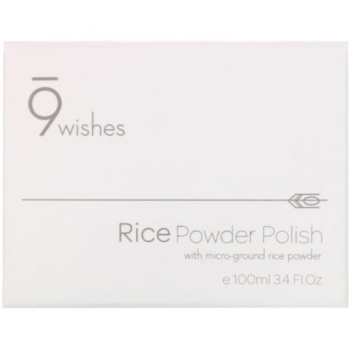 9Wishes, Rice Powder Polish, 3.4 fl oz (100 ml)