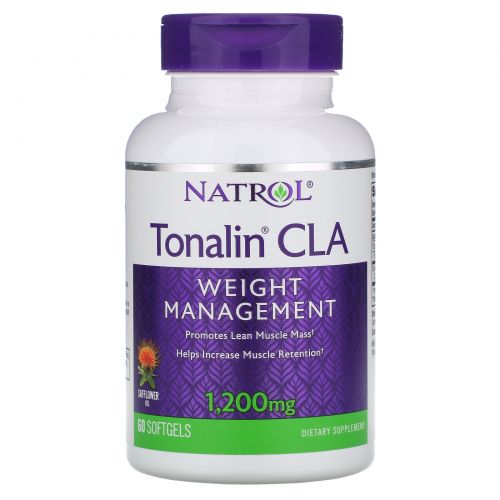 Natrol, Tonalin, CLA, 1,200 mg, 60 Softgels