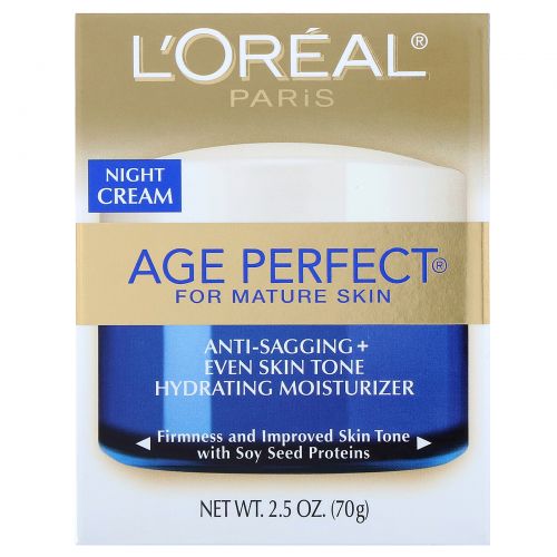 L'Oreal, Age Perfect, ночной крем, 70 г