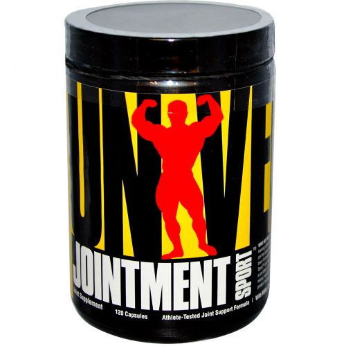 Universal Nutrition, Jointment Sport, испытанная спортсменами формула для суставов, 120 капсул