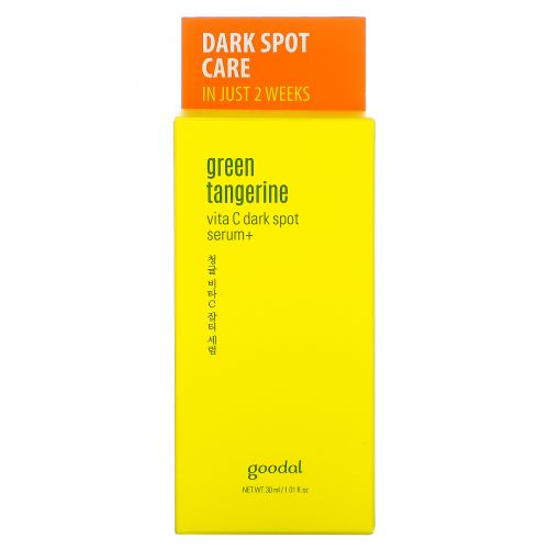 Goodal, Green Tangerine, Vita C Dark Spot Serum+, 1.01 fl oz (30 ml)