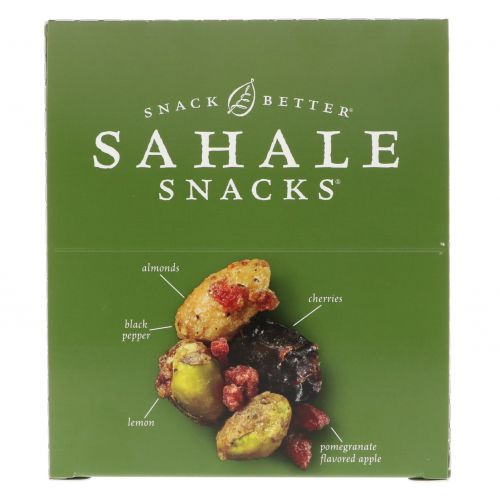 Sahale Snacks, Glazed Mix, Pomegranate Pistachios, 9 Packs, 1.5 oz (42.5 g) Each