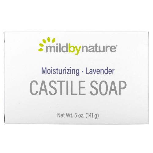 Mild By Nature, Castile Soap Bar, Lavender, 5 oz (141 g)