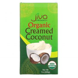 Jiva Organics, Organic Creamed Coconut, 7 oz (200 g)