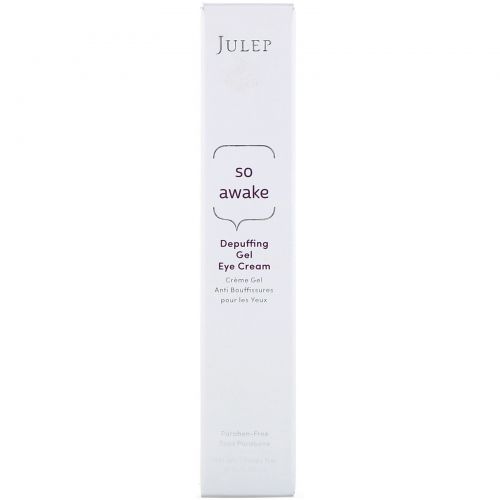 Julep, So Awake, крем-гель для кожи вокруг глаз Depuffing Gel Eye Cream, 12 г