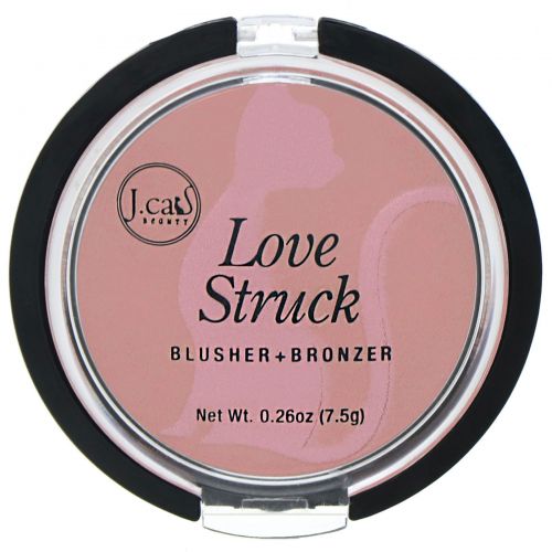 J.Cat Beauty, Love Struck, румяна и бронзер, оттенок LGP 104 «Лицо ангела», 7,5 г