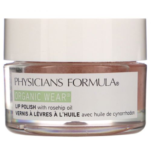 Physicians Formula, Organic Wear, Lip Polish with Rosehip Oil, Rose, 0.5 oz (14.2 g)