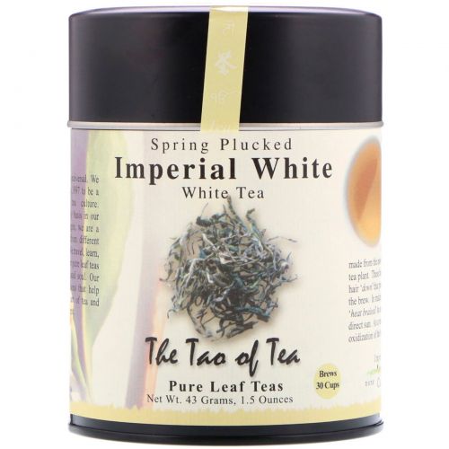 The Tao of Tea, Императорский белый чай, 3,5 унций (100 г)