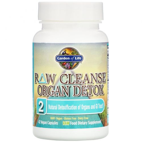 Garden of Life, RAW Cleanse, The Ultimate Standard in Cleansing and Detoxification, 3 Part Program