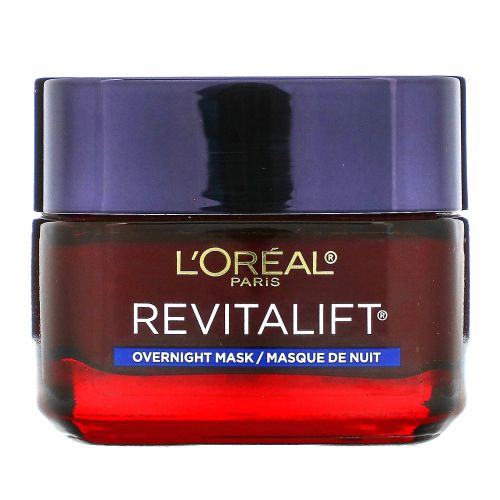 L'Oreal, Revitalift Triple Power, интенсивная антивозрастная ночная маска, 48 г