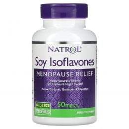 Natrol, Soy Isoflavones, 50 mg, 120 Capsules