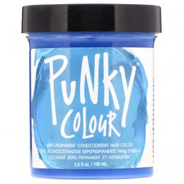 Punky Colour, Semi-Permanent Conditioning Hair Color, Lagoon Blue, 3.5 fl oz (100 ml)