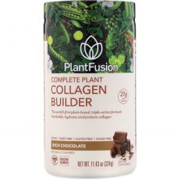 PlantFusion, Комплексная добавка с растительным коллагеном, со вкусом шоколада, 324 г