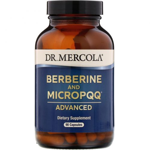 Dr. Mercola, Berberine with MicroPPQ Advanced, 90 Capsules