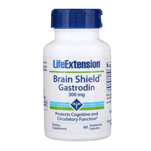 Life Extension, Brain Shield, 60 растительных капсул