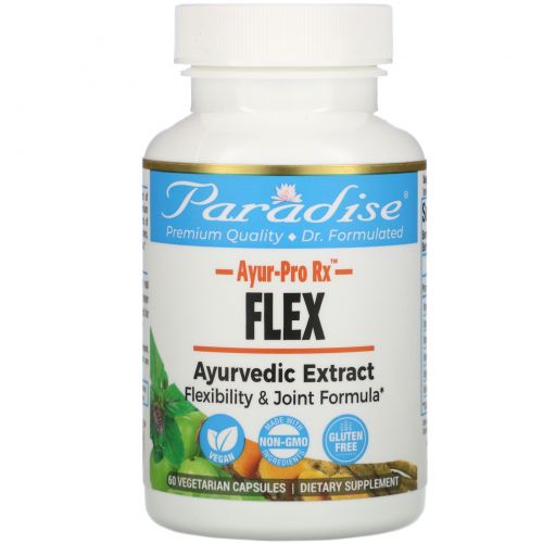 Paradise Herbs, AYUR Pro Rx, Flex, 60 Vegetarian Capsules