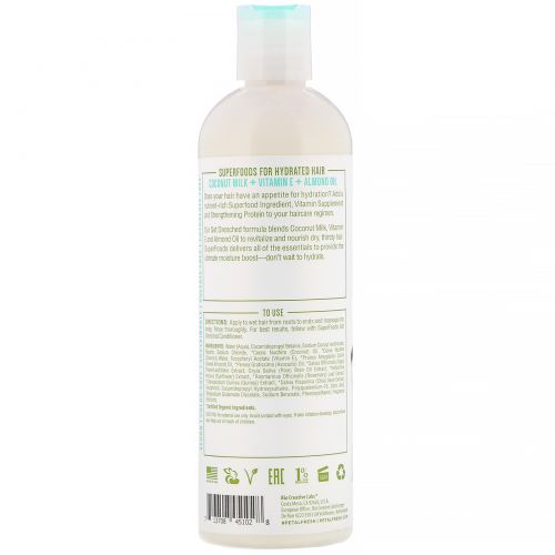 Petal Fresh, Pure, SuperFoods for Hair, Get Drenched Shampoo, Coconut Milk, Vitamin E & Almond Oil, 12 fl oz (355 ml)