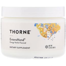 Thorne Research, Энтероменд, апельсин и ваниль, 5,9 унции (168 г)
