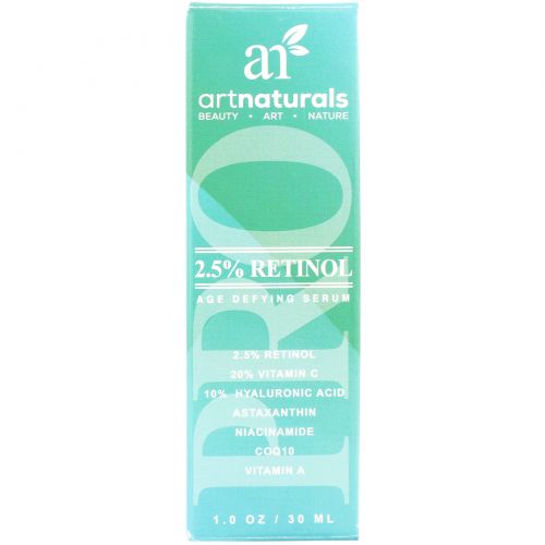 Artnaturals, 2.5% Retinol Age Defying Serum, 1.0 oz (30 ml)