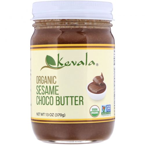 Kevala, Organic Sesame Choco Butter, 13 oz (370 g)