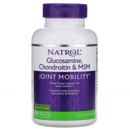 Natrol, Глюкозамин, хондроитин и метилсульфонилметан (MSM), 150 таблеток