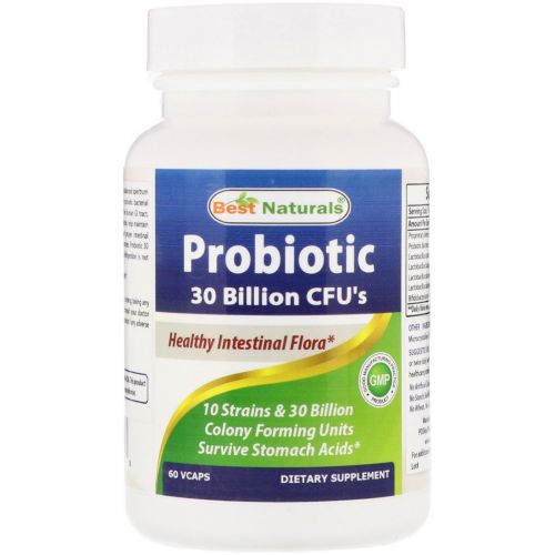 Best Naturals, Probiotic, 30 Billion, 60 VCAPS